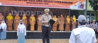 Polantas Riau Ajak Pelajar Jadi Pelopor Keselamatan & Peduli Lingkungan