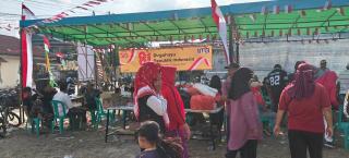 Warga kompak Sambut hari kemerdekaan tujuh belas Agustus 2026 masyarakat RT 03 RW 04 kelurahan simpa