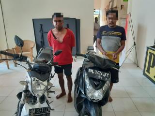 Polsek Perhentian Raja Ungkap Kasus Curanmor,1 dari 2 Pelaku Tertangkap Tangan oleh Warga