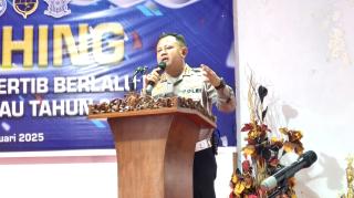 Dirlantas Polda Riau Pimpin langsung Launching Sekolah Percontohan Tertib Berlalu Lintas