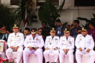 Wakil Bupati Tanjung Jabung Barat H. Hairan Menghadiri Secara Langsung Upacara 