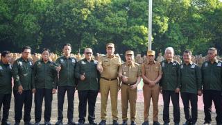 Apel Pagi, Wali Kota Bekasi Tegaskan ASN Produktif Saat WFH serta Jumat Bersepeda