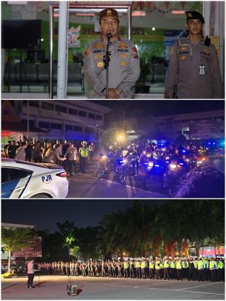 Kapolda Riau Pimpin Apel Tim RAGA dalam Rangka Harkamtibmas