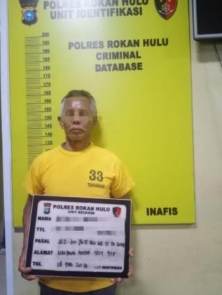 Tangkap Pelaku Cabul Anak Dibawah Umur Sat Reskrim Polres Rohul