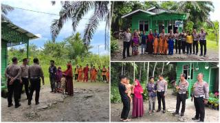 Dirlantas Polda Riau Berikan Perhatian Kepada Korban Laka Lantas Melalui Program Green Policing 