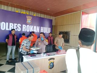 Jelang Akhir Tahun 2024, Polres Rohul Gelar Konferensi Pers Ungkap 3 Kasus Menonjol