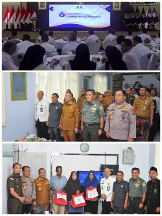 Lapas Bengkalis Ikuti Tasyakuran Hari Bhakti Pemasyarakatan ke-61, Dihadiri Wakil Bupati Bengkalis