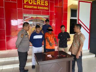 Tim Mata Elang Satresnarkoba Polres Kuansing Tangkap Seorang Residivis Narkotika Jenis Sabu di Kelur