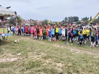 170 Siswa dan Siswi Ikuti Turnamen, Meriahkan HUT SSB Budak Pulau Yang Ke 3