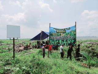 Kelompok Tani Mandiri Melawan: Dirikan Tenda Dan Tanam Palawija DI Tanahnya