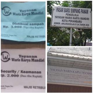 Zulhelmi Arifin Tegaskan,Pungutan Yang Resmi Dipasar Panam Dari Disperindag