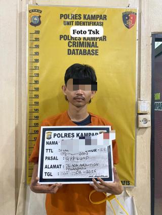 Beraksi di 5 TKP, Polres Kampar Tangkap Pelaku Curanmor di Pekanbaru