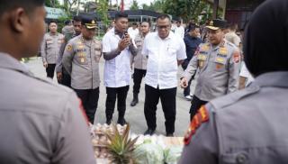 Kapolda Riau Dampingi Menteri LH Tinjau Waste to Energy di Muara Fajar