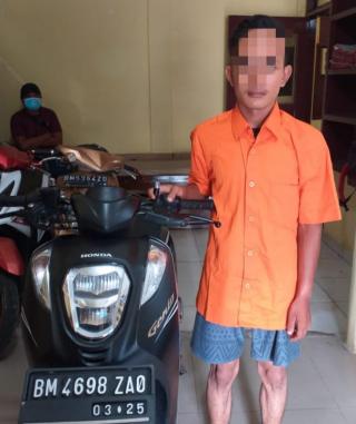 Polsek Tambang Ungkap Kasus Curanmor,Pelaku Ditangkap di Wilayah Kota Pekanbaru