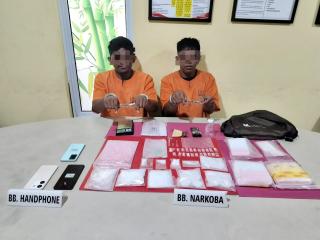 Polres Kampar Gagalkan Peredaran Sabu dan Ekstasi, 537,99 Gram Sabu dan 528 Butir Ekstasi Diamankan!