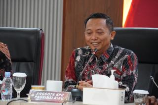 KPU Provinsi Riau Gelar Rapat Monitoring Sosialisasi dan Pendidikan Pemilih Pasca Pemilu dan Pilkada