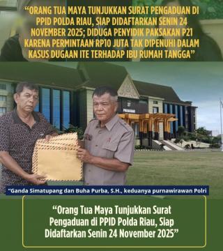 Diduga Pihak Penyidik,Akan Paksakan P21, Karena Meminta 10 Juta Tak Dipenuhi