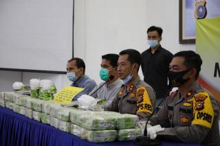 Polres Inhil Ungkap Narkoba,50 KG Sabu Berhasil Diamankan