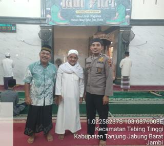 Giat Personil Polsek Tebing Tinggi melaksanakan JUMLING (Jumat Keliling) 