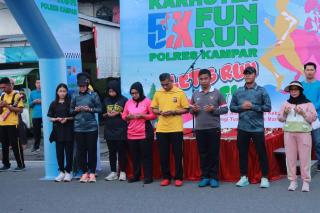 Ribuan Peserta Ramaikan Fun Run 2025 di Kota Bangkinang