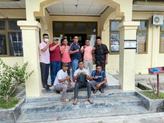 Karang Taruna Silaturahmi ke Desa Kota Garo, Ini Pesan H. Ilyas Sayang