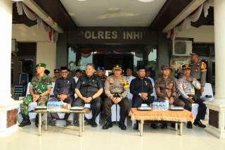 Bupati Inhil Hadiri Apel Gelar Pasukan Operasi Zebra Lancang Kuning 2023
