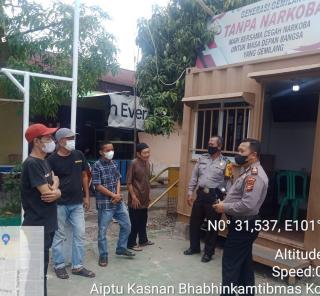 ATISIPASI GANGGUAN KAMTIBMAS DAN PEREDARAN NARKOBA, KAPOLSEK PEKANBARU KOTA
