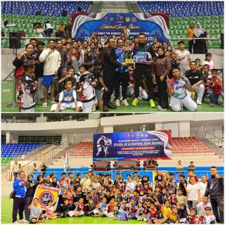 Inkanas Polres Kampar Raih Juara Umum II, Bukti Pembinaan Karate Terus Menguat