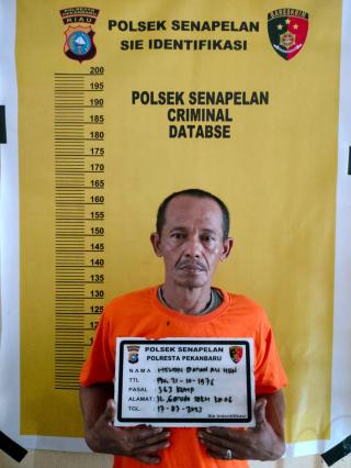 Curi Mesin Outdoor AC, Seorang Buruh Bangunan Diamankan Polsek Senapelan