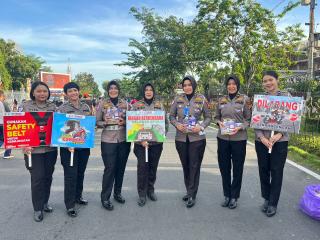 JELANG NATARU 2024 - 2025 DITLANTAS POLDA RIAU AJAK MASYARAKAT TERTIB BERLALU LINTAS