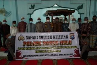 Kegiatan Subuh Keliling Di Lakukan Kapolres Secara Rutin
