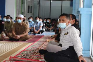 Penyambutan Bulan Ramadhan 1442 H Dinkes Kampar Adakan Pengajian