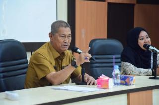 Wabup Inhil H.Syamsuddin Uti Sambut Kedatangan BPK RI di Tembilahan