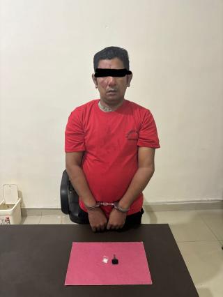 Tangkap Residivis, Pelaku Tindak Pidana Narkotika Jenis Sabu 0,71 Gram 
