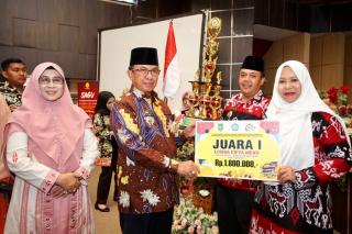 Bupati Inhil H.M.Wardan Membuka Lomba Cipta Menu ( B2SA )