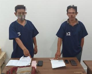 2 Pelaku Judi Togel Diringkus Tim Opsnal Polres Kampar di 2 Lokasi Di Wilayah Tapung Hulu