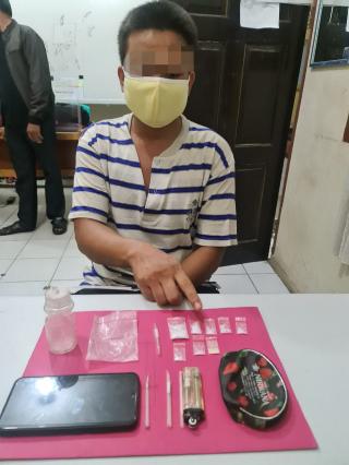 Resnarkoba Polres Kampar Tangkap 2 Pengedar di Wilayah Sei Pagar,Ditemukan Berbagai Jenis Narkotika