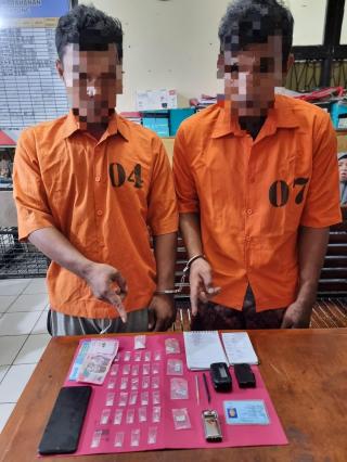 Polisi Berhasil Tumpas  Peredaran Sabu di Tapung, 30 Paket Siap Edar  Diamankan!