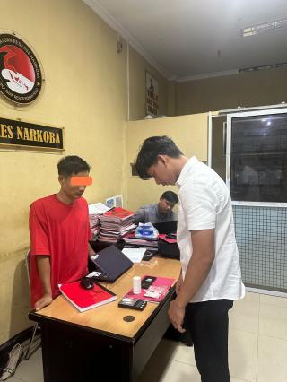 Polres Rokan Hulu Berhasil Ungkap Kasus Narkotika Jenis Sabu Berat Kotor 4,08 Gram