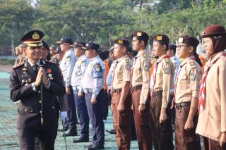 Upacara Hari Bhayangkara ke-79, Kapolres Rohul Tegaskan Komitmen Polri untuk Masyarakat 