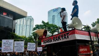 Tindak Tantang Ketua KPK Usut Tuntas Dugaan Korupsi Prifate Jet Pimpinan KPU