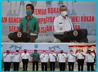 Gubri Pertemuan PT PHR Dalam Rangka Rencana Alih Kelola Wilayah Kerja Rokan