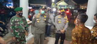 Kapolres Kampar Pimpin Patroli Gabungan Skala Besar Pada Malam Natal