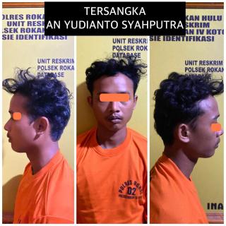 Polsek Rokan IV Koto Berhasil Amankan Pelaku Narkotika Di Desa Lubuk Bendahara Timur