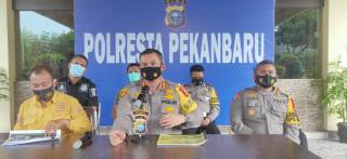 Kapolresta Paparkan Tren Kasus Menonjol Tahun 2020, Kasus Curanmor Tertinggi,Curat dan Narkotika Dom