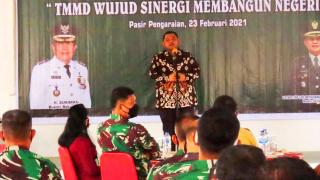 Di Buka Langsung Oleh Dandim 0313/KPR PraTMMD Ke-110 Rokan Hulu
