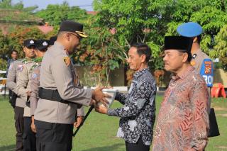 Polres Kampar Gelar Apel Akbar Sabuk Kamtibmas, Apresiasi Masyarakat Pendukung Keamanan