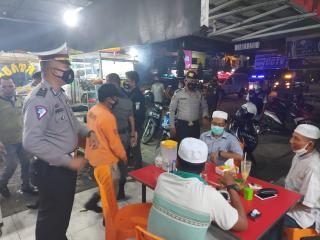 Polres Kampar Sebar Anggota Tiap Hari,Lakukan Himbauan Protkes dan Pembubaran Kerumunan