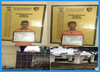 Nekat Curi Besi Rangka Pergola Halte,Dua Pemuda di Tangkap Polisi