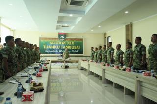Kodam XIX/Tuanku Tambusai Perkuat Kesiapan Wilayah Pertahanan melalui Penyusunan RRWP